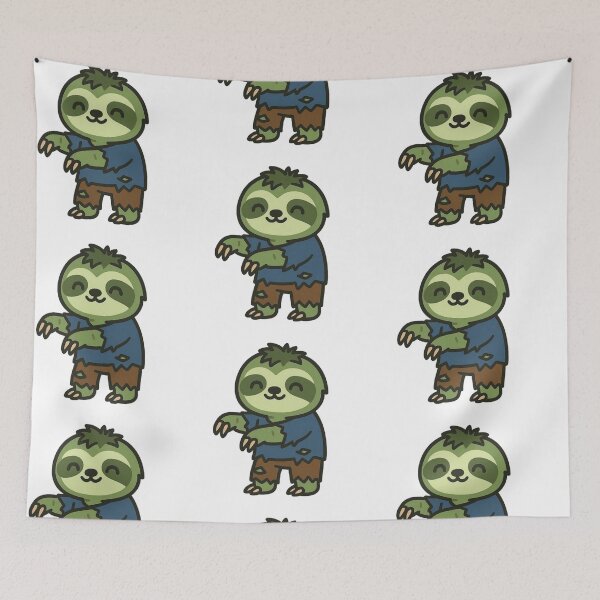 Item preview, Zombie Sloth in Costume – Funny Halloween Character designed and sold by Confuzz1ed.