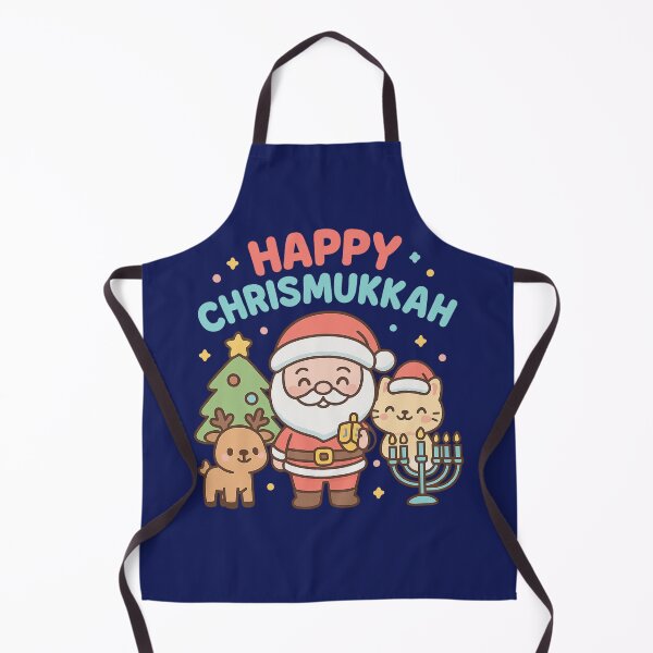 Item preview, Happy Chrismukkah – Cute Kawaii Christmas and Hanukkah Mashup designed and sold by Meandmyshop.