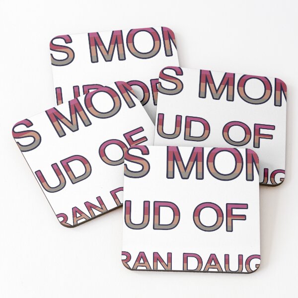 Item preview, This Mom Is Proud Of Her Veteran Daughter Uplifting designed and sold by TheIconSmith.