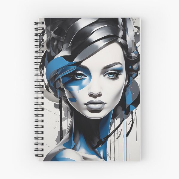 Item preview, Stunning Graphic Abstract Portrait designed and sold by NordicBadger.