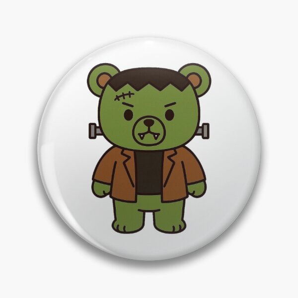 Item preview, Bear Frankenstein Costume – Spooky Halloween Animal designed and sold by Confuzz1ed.