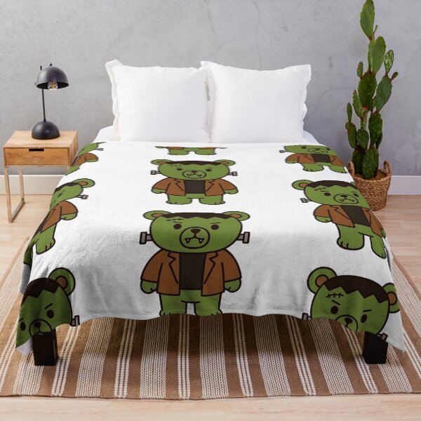 Item preview, Bear Frankenstein Costume – Spooky Halloween Animal designed and sold by Confuzz1ed.