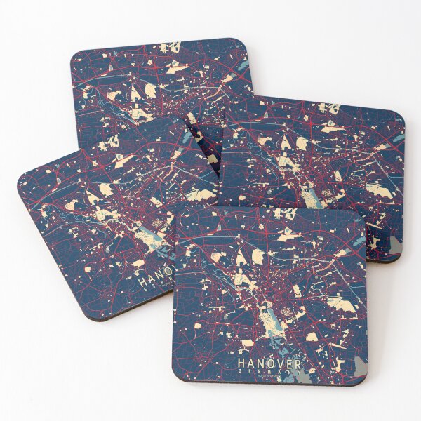 Item preview, Hanover City Map of Germany - Hope designed and sold by deMAP.