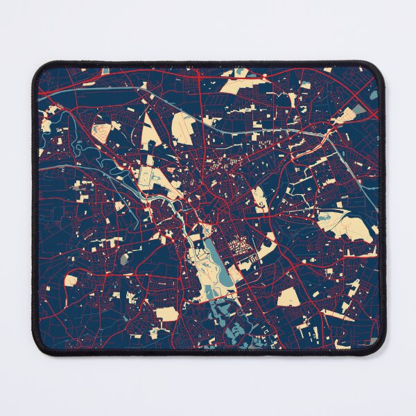 Item preview, Hanover City Map of Germany - Hope designed and sold by deMAP.