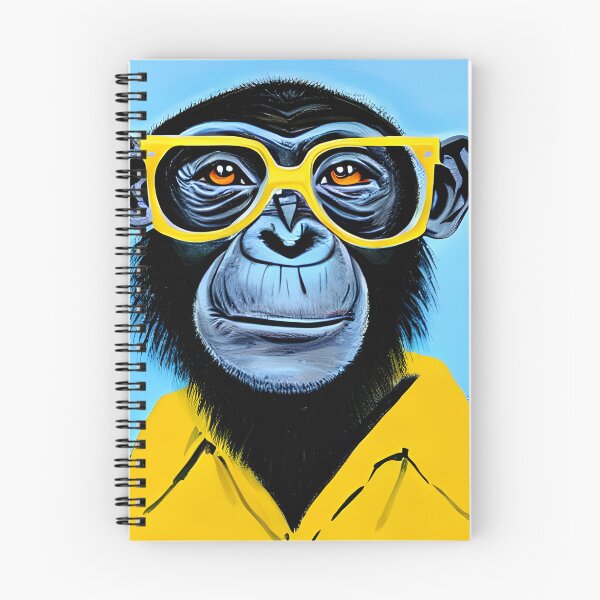 Item preview, Cool Chimp in Yellow Shades designed and sold by AutopilotFX1.