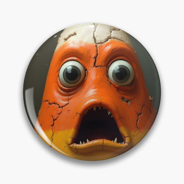 Item preview, Cursed Candy Corn Sticker designed and sold by artmanikin.