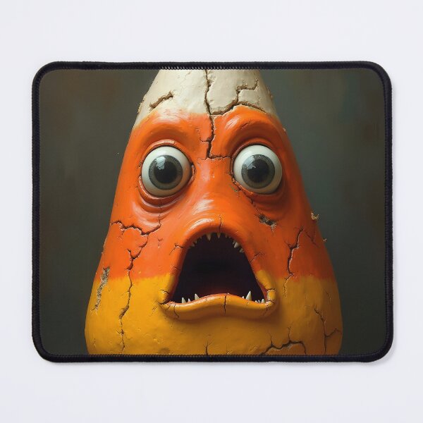 Item preview, Cursed Candy Corn Sticker designed and sold by artmanikin.