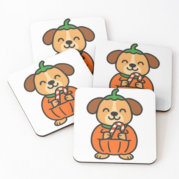 Item preview, Dog in Pumpkin Costume – Cute Halloween Animal designed and sold by Confuzz1ed.