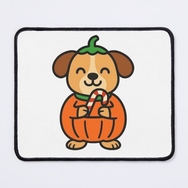 Item preview, Dog in Pumpkin Costume – Cute Halloween Animal designed and sold by Confuzz1ed.