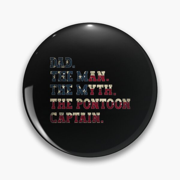Item preview, Dad Myth Pontoon Captain Daddy Pontoon designed and sold by hzibfldecjq42.