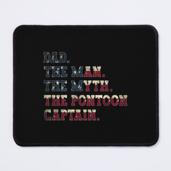 Item preview, Dad Myth Pontoon Captain Daddy Pontoon designed and sold by hzibfldecjq42.