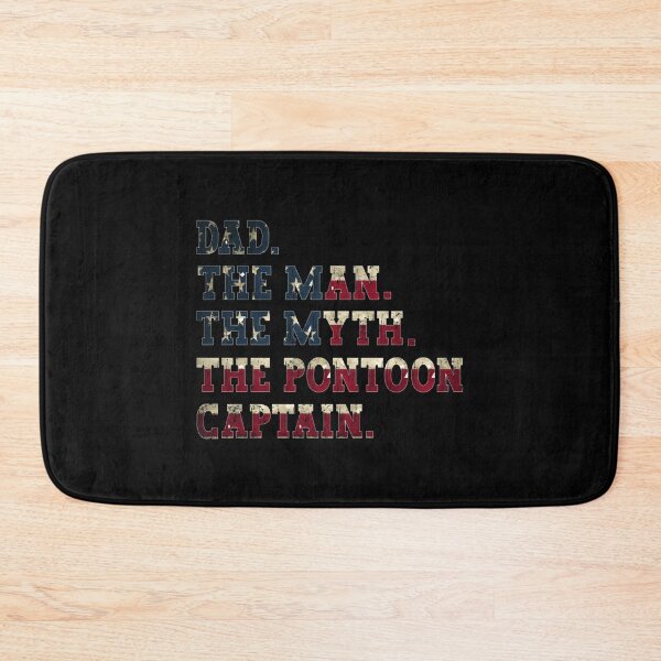 Item preview, Dad Myth Pontoon Captain Daddy Pontoon designed and sold by hzibfldecjq42.