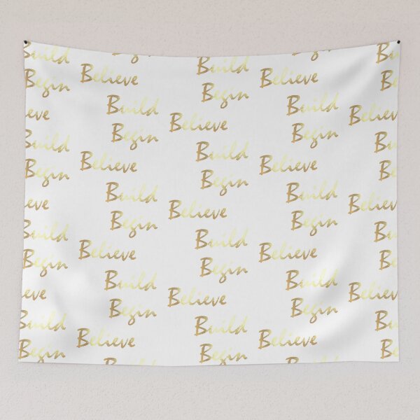 Item preview, Begin, Believe, Build designed and sold by funkybay.