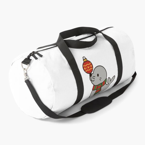 Item preview, Seal with Ornament and Scarf – Cute Christmas Animal designed and sold by Confuzz1ed.