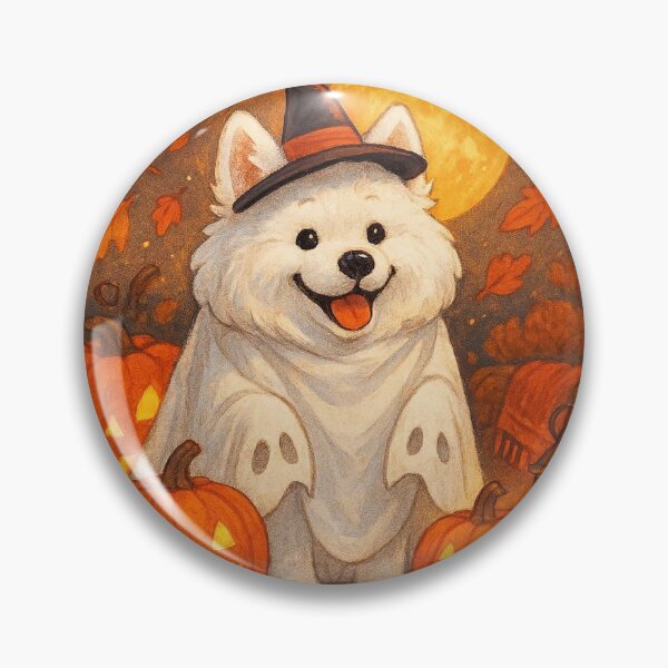 Item preview, HalloCute Samoyed designed and sold by PuifaiiRWP.