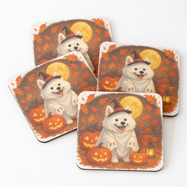 Item preview, HalloCute Samoyed designed and sold by PuifaiiRWP.