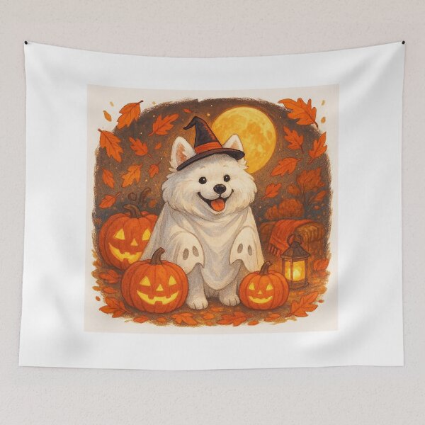 Item preview, HalloCute Samoyed designed and sold by PuifaiiRWP.