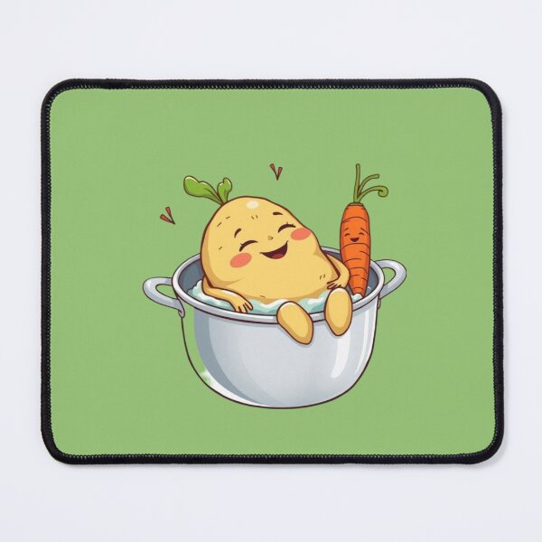 Item preview, Spud-tacular Relaxation: Funny Potato & Carrot Kitchen Talk T-Shirt designed and sold by karim38.