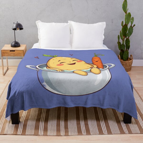Item preview, Spud-tacular Relaxation: Funny Potato & Carrot Kitchen Talk T-Shirt designed and sold by karim38.