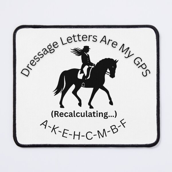 Item preview, American Horse Dressage Letters Are My GPS Patriotic Cowboy Ranch Tee for Equestrian Riders & Horse Lovers designed and sold by UnbridledPaths.