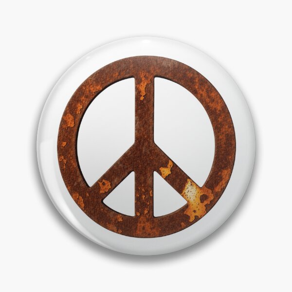 Item preview, Rusty Peace designed and sold by BubbleTextBox.