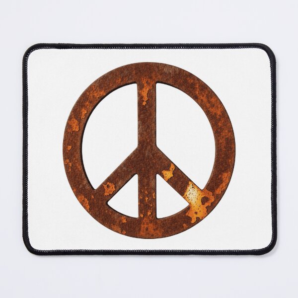 Item preview, Rusty Peace designed and sold by BubbleTextBox.