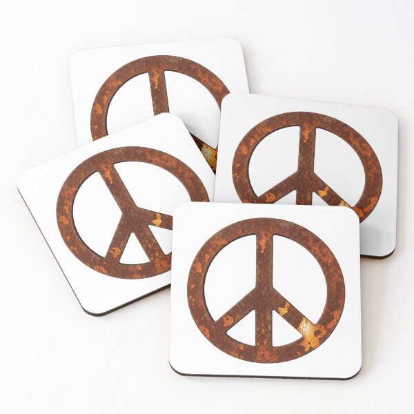 Item preview, Rusty Peace designed and sold by BubbleTextBox.