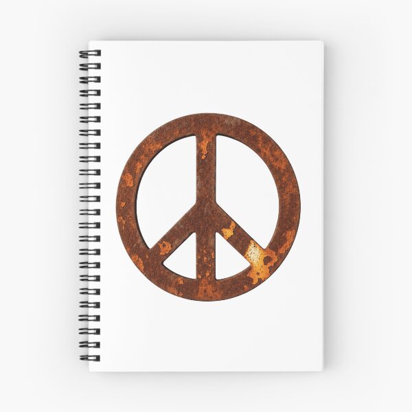 Item preview, Rusty Peace designed and sold by BubbleTextBox.