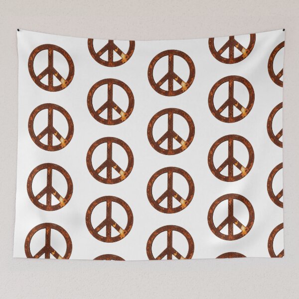 Item preview, Rusty Peace designed and sold by BubbleTextBox.