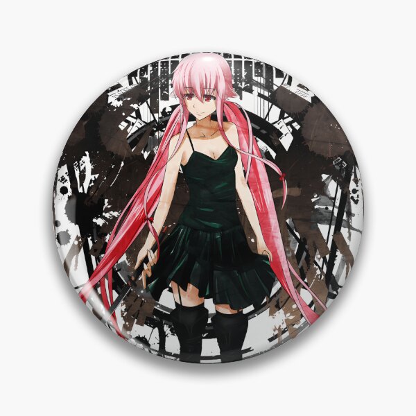 Item preview, Gasai-Yuno-Anime-Future-Desolation-Anime-T-Shirt designed and sold by w2kj5p3str.