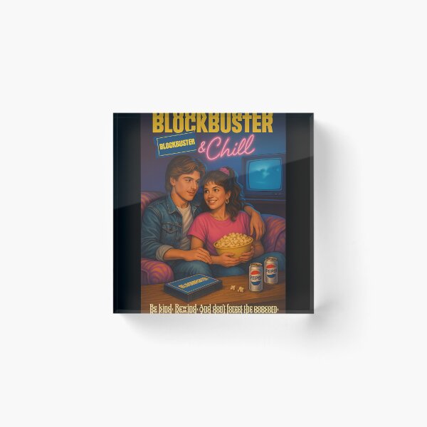 Item preview, Blockbuster  Chill Retro 80S designed and sold by AlineTeeter.