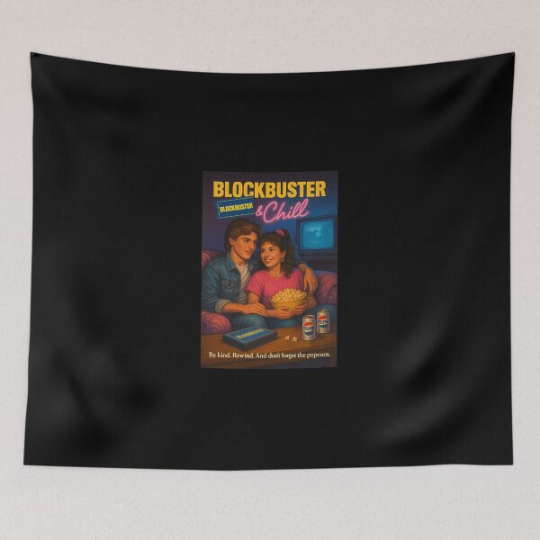 Item preview, Blockbuster  Chill Retro 80S designed and sold by AlineTeeter.