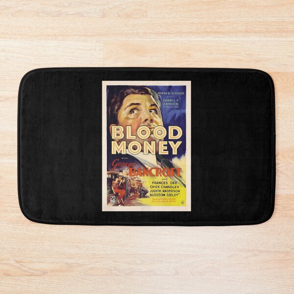 Item preview, Blood Money (1932) Vintage Movie Poster. High Definition designed and sold by AlineTeeter.
