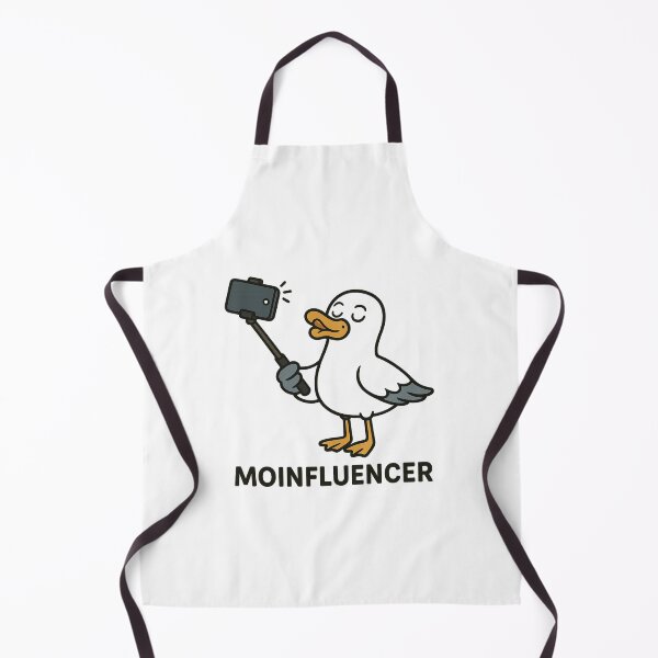 Item preview, Funny Seagull Selfie Moinfluencer Comic designed and sold by Fies-und-Fein.