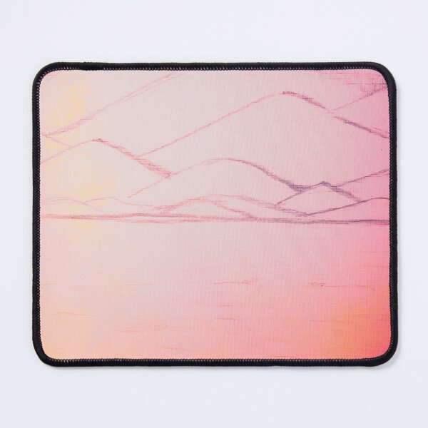 Item preview, Sunset coastline: Abstract geometric landscape designed and sold by Art-by-Nade.