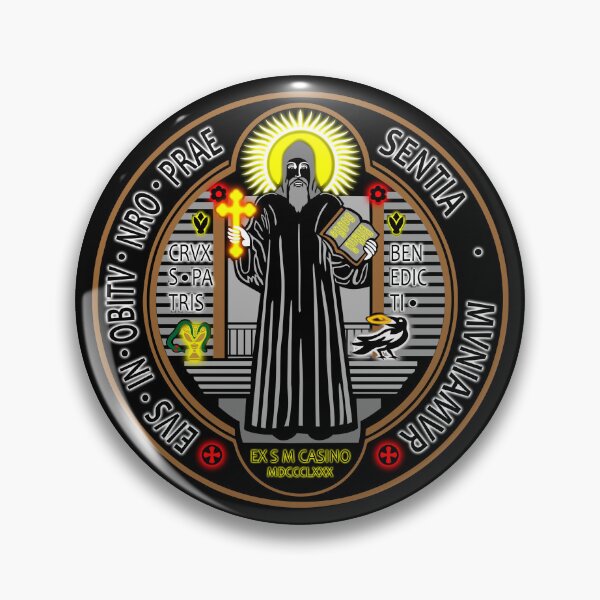 Item preview, Medalla de San Benito Color Frontal designed and sold by Korvus78.