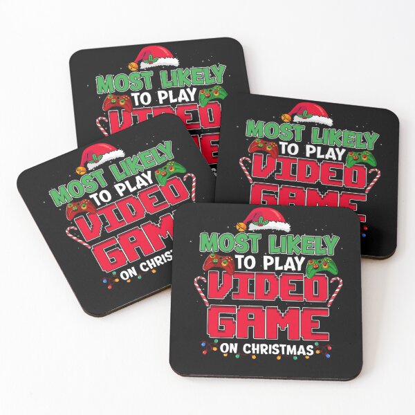Item preview, Most Likely To Play Video Game On Christmas Xmas Gifts designed and sold by thompsonw.