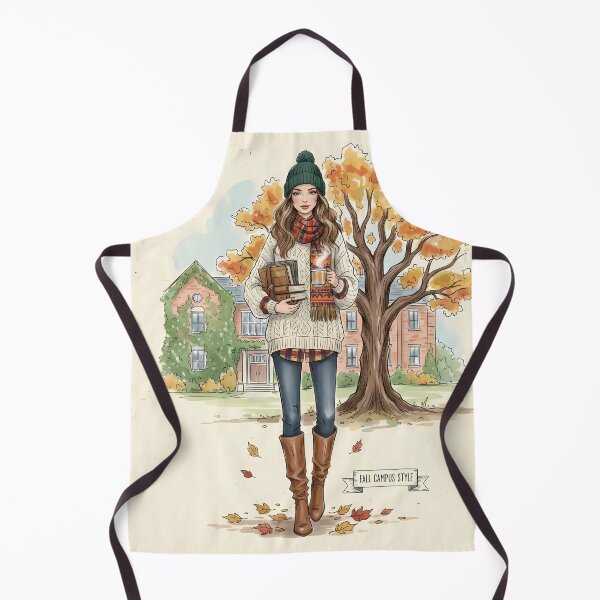 Item preview, Fall Campus Style Fashion Illustration designed and sold by Celestial-Dreams.