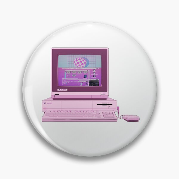Item preview, Vaporwave Amiga 1000 designed and sold by Vix in Japan / Rubbish Heap.