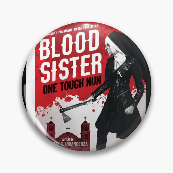 Item preview, Blood Sister One Tough Nun Movie Poster - Infinite Jest - David Foster Wallace designed and sold by HansHermana.
