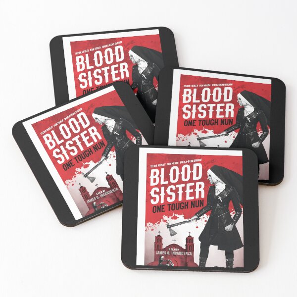 Item preview, Blood Sister One Tough Nun Movie Poster - Infinite Jest - David Foster Wallace designed and sold by HansHermana.