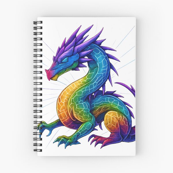 Item preview, Techno Rainbow Dragon designed and sold by FreddyE.