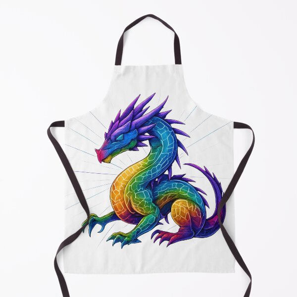 Item preview, Techno Rainbow Dragon designed and sold by FreddyE.