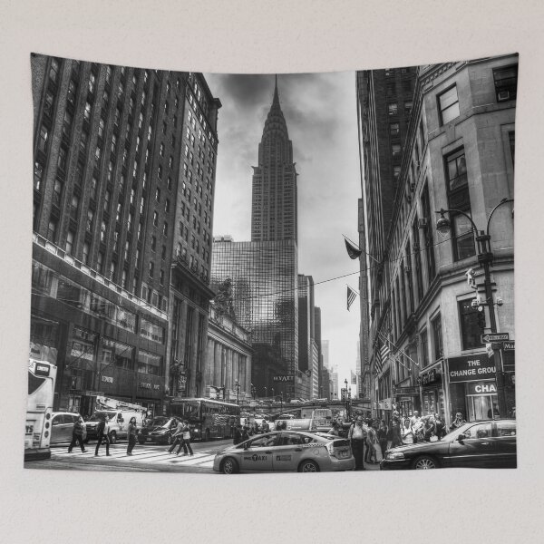 Item preview, New York's Morning Commute, Black And White designed and sold by Paul Thompson Photography.