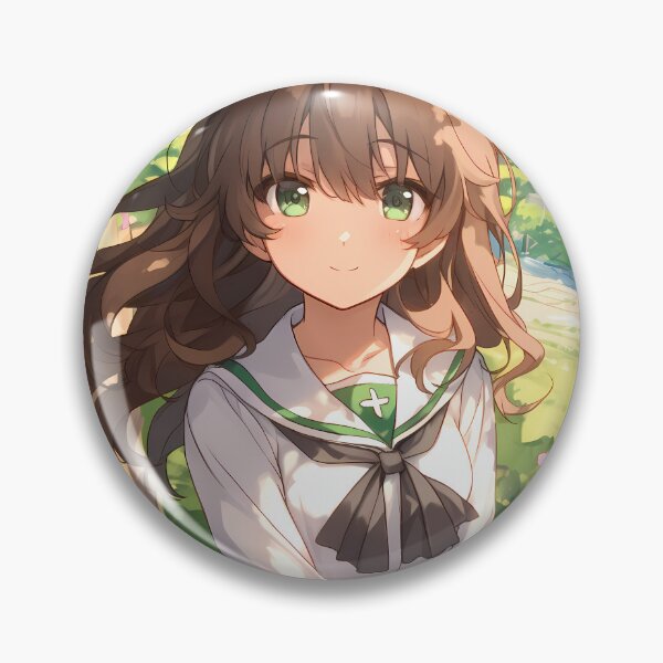 Item preview, Saori Takebe Girls und Panzer Anime Kimono Cherry Blossoms designed and sold by TorbenKuhano.