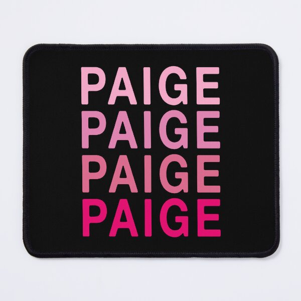 Item preview, Paige Name Pink Colors designed and sold by Jeallan Designs.