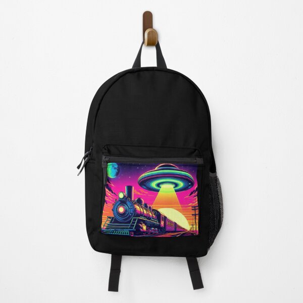 Item preview, Old train and ufo  designed and sold by Dogandesighn.