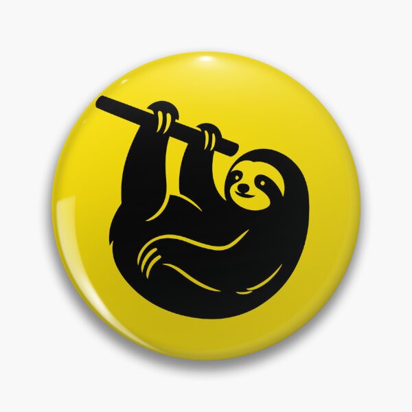 Item preview, Sleek Sloth Silhouette designed and sold by ArtistEmbrace.