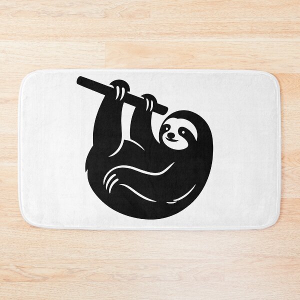 Item preview, Sleek Sloth Silhouette designed and sold by ArtistEmbrace.