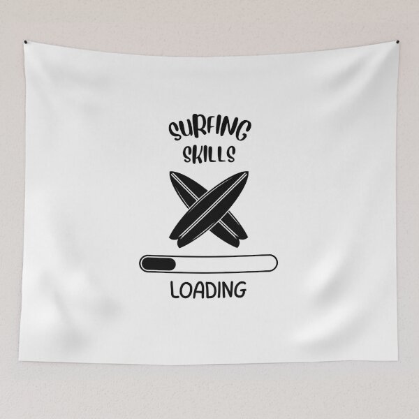 Item preview, Surfing Skills Loading Future Surfer Baby designed and sold by StrideSuccess.